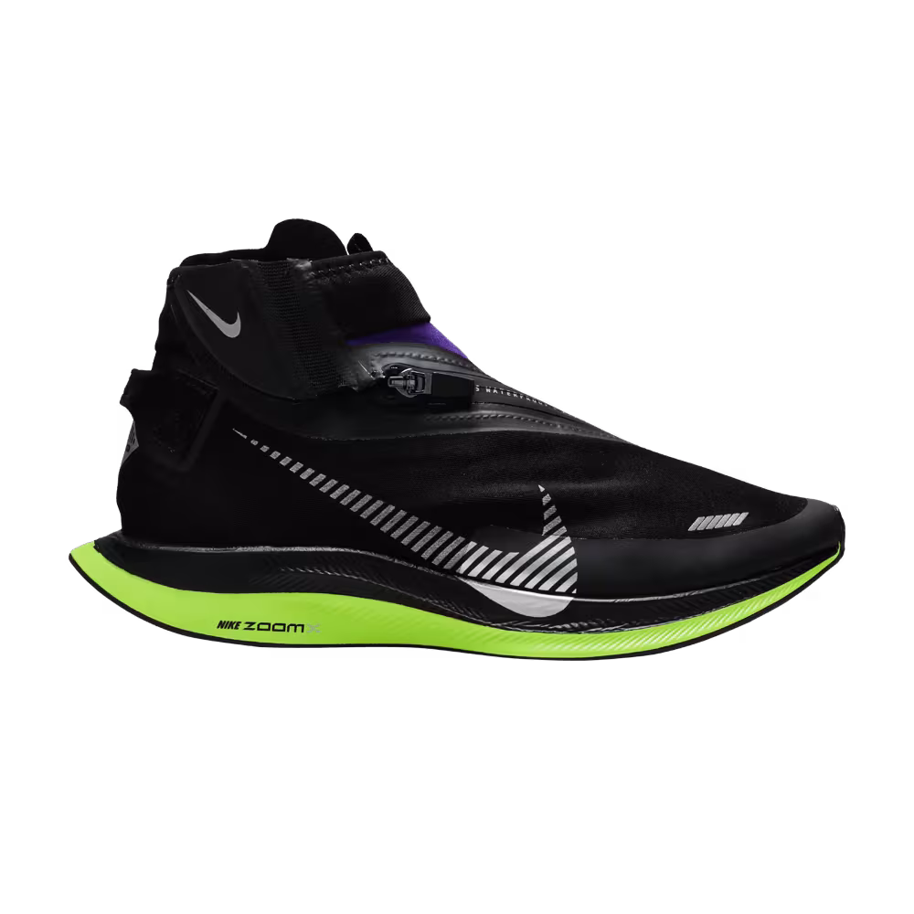 Nike Women's Zoom Pegasus Turbo Shield WP Black Voltage Purple