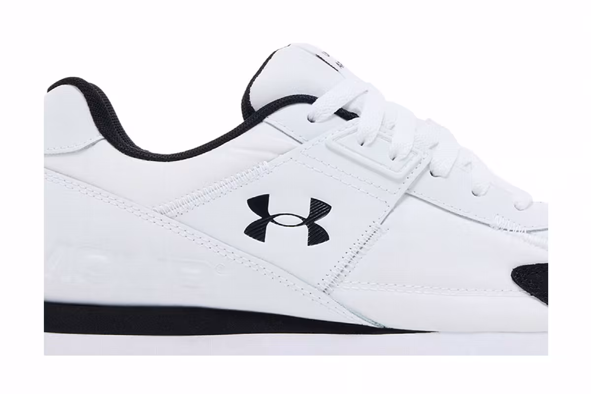 Under Armour Essential Runner White Black, view 3