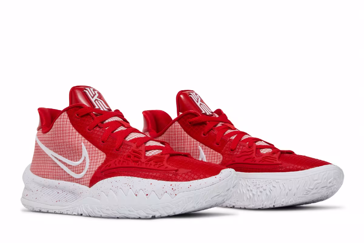 Nike Kyrie Low 4 TB University Red, view 9