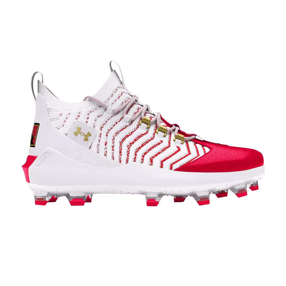 Under Armour Harper 9 Pro TPU White Red Gold