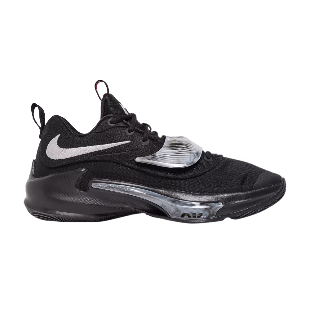 Nike Zoom Freak 3 Black Metallic Silver