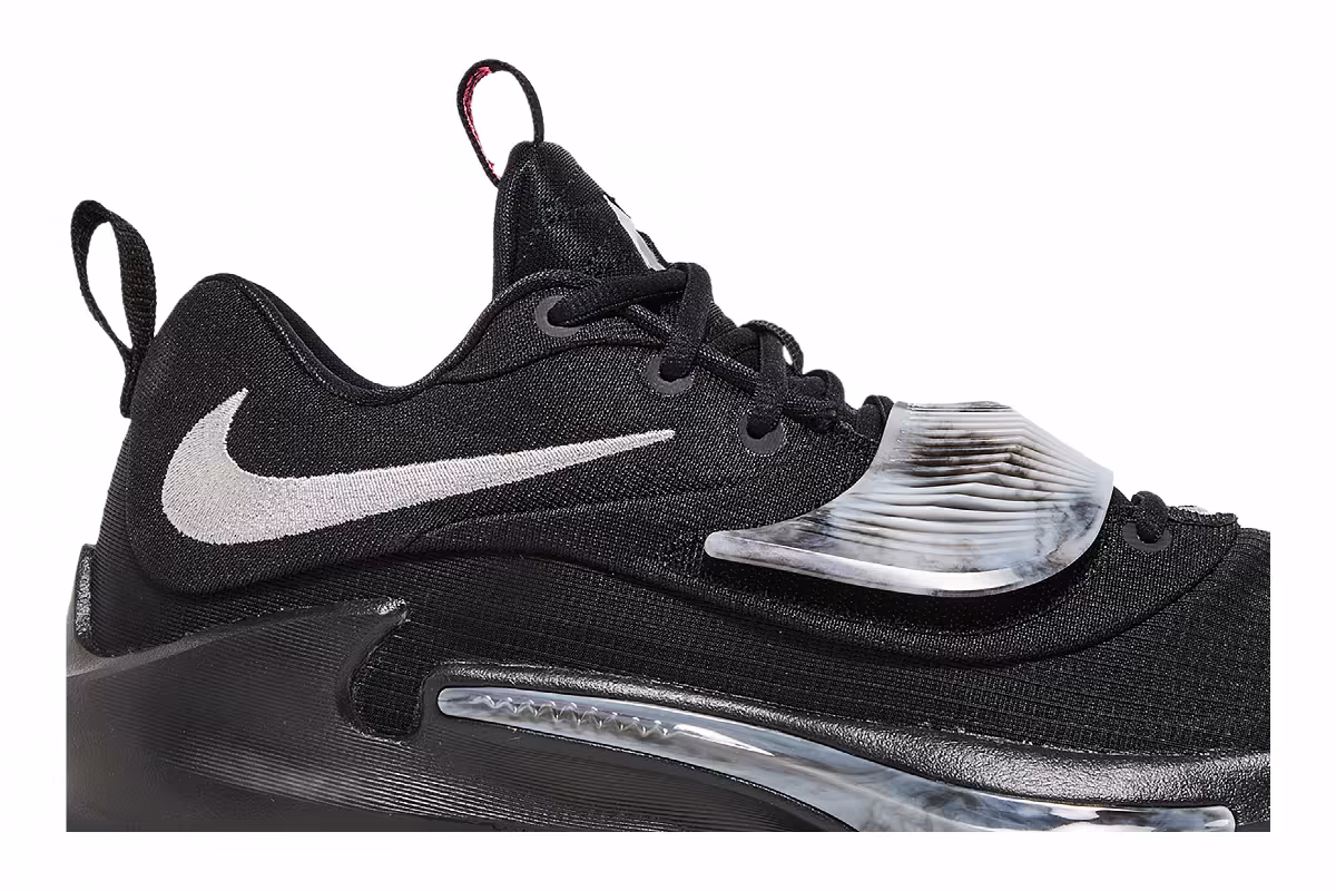 Nike Zoom Freak 3 Black Metallic Silver, view 3