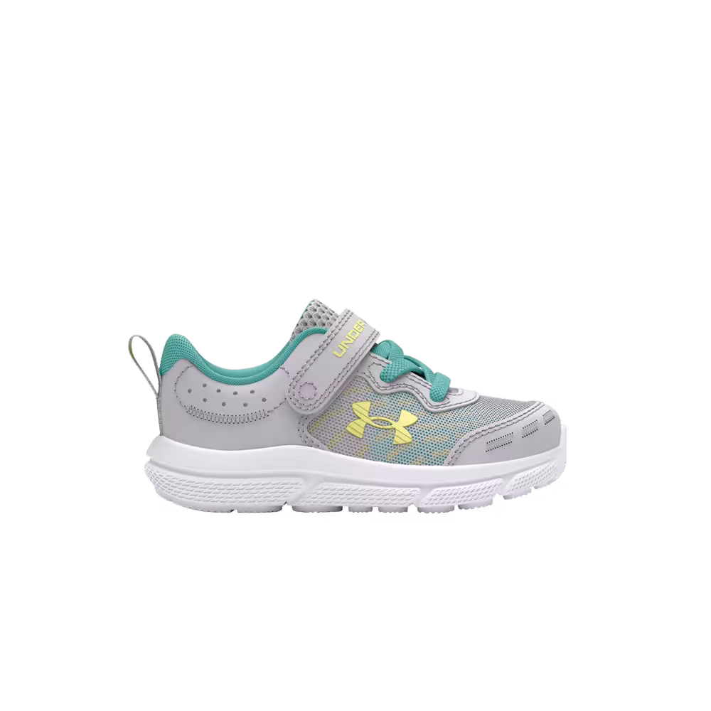 Under Armour Assert 10 AC TD Halo Grey Sonic Yellow