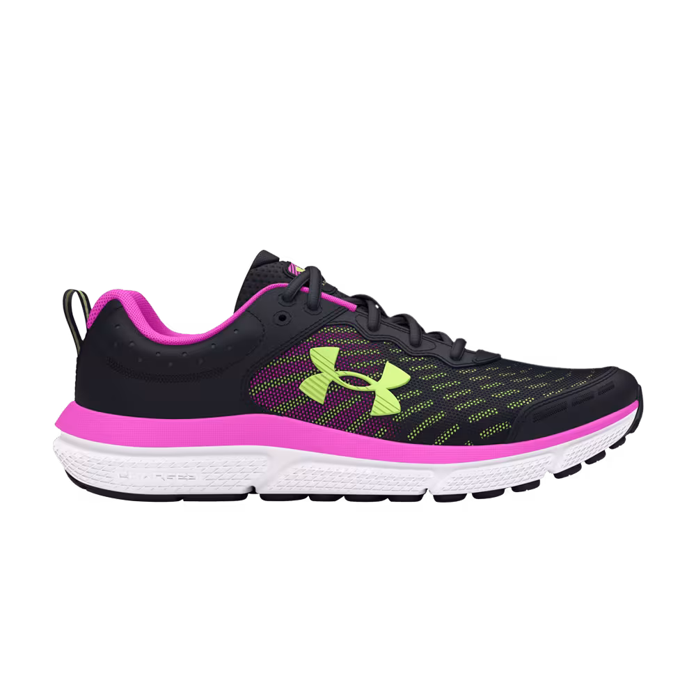 Under Armour Assert 10 AC GS Black Vivid Magenta