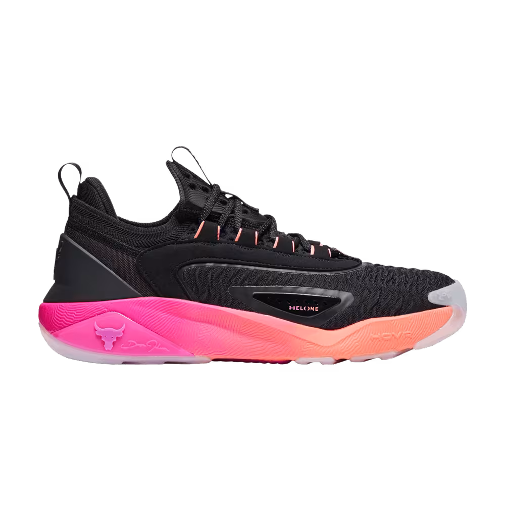Under Armour Project Rock 7 Black Vivid Magenta