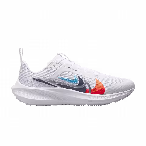 Nike Air Zoom Pegasus 40 Premium GS 'Quadruple Swoosh - White Multi-Color'
