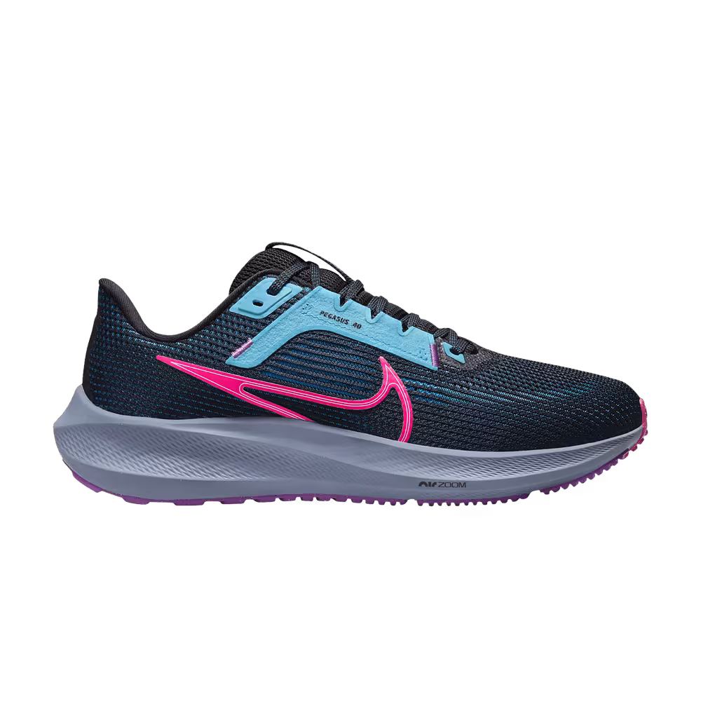 Nike Women's Air Zoom Pegasus 40 SE Black Hyper Pink