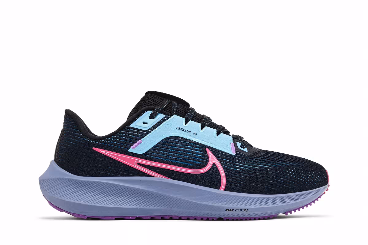 Nike Air Zoom Pegasus 40 SE Black Hyper Pink, view 2