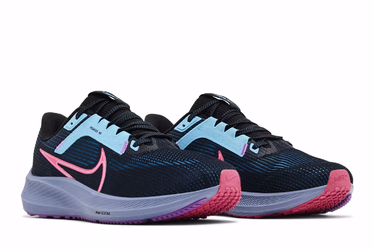 Nike Air Zoom Pegasus 40 SE Black Hyper Pink, view 9