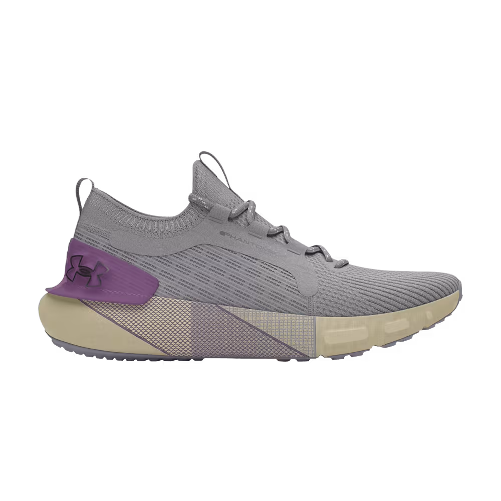 Under Armour Women's HOVR Phantom 3 SE Mod Grey Provence Purple