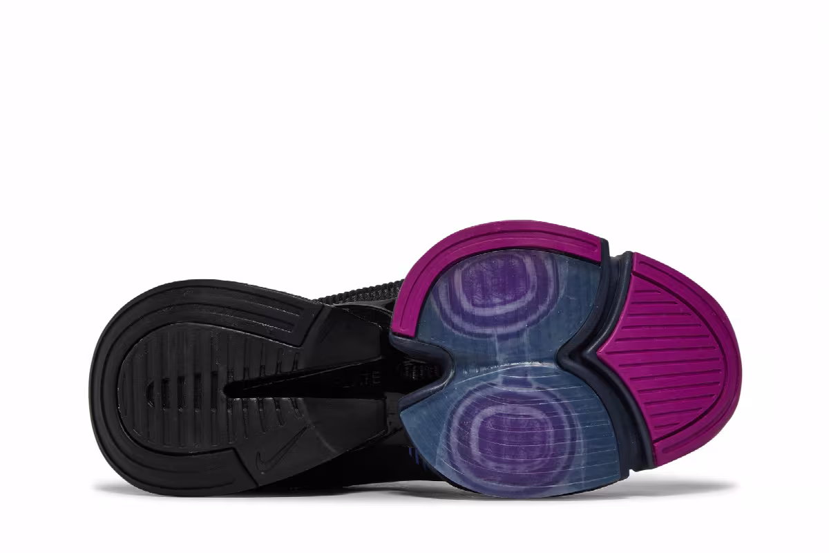 Nike Women's Air Zoom SuperRep 2 Black Red Plum, view 5