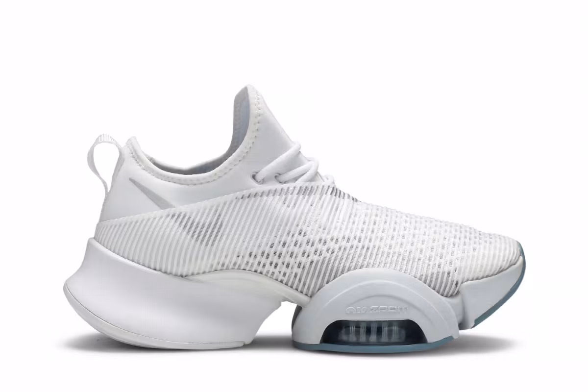 Nike Women's Air Zoom SuperRep White Platinum, view 2
