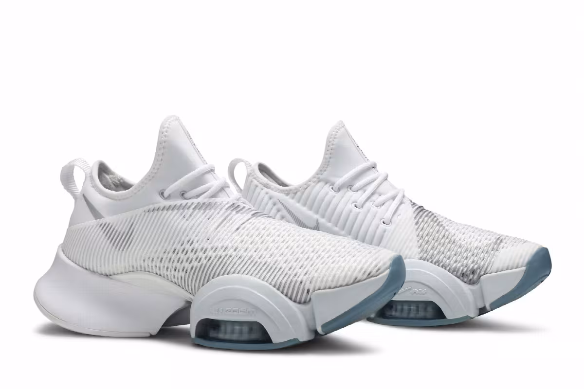 Nike Women's Air Zoom SuperRep White Platinum, view 9