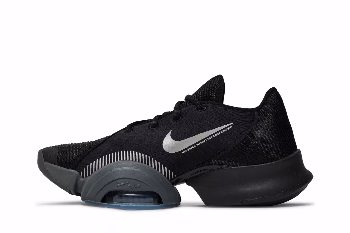Nike Air Zoom SuperRep 2 Black Metallic Pewter, view 4