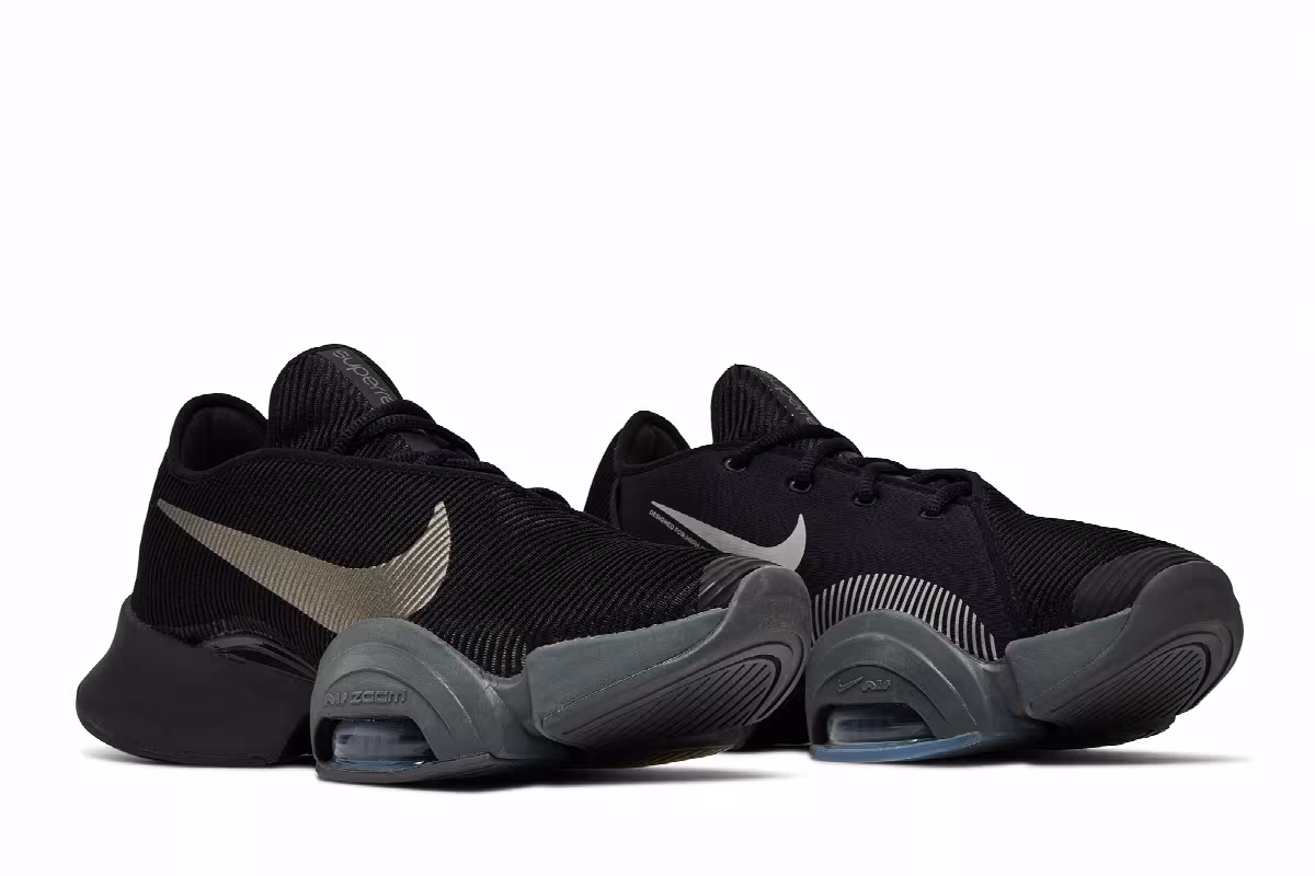 Nike Air Zoom SuperRep 2 Black Metallic Pewter, view 9