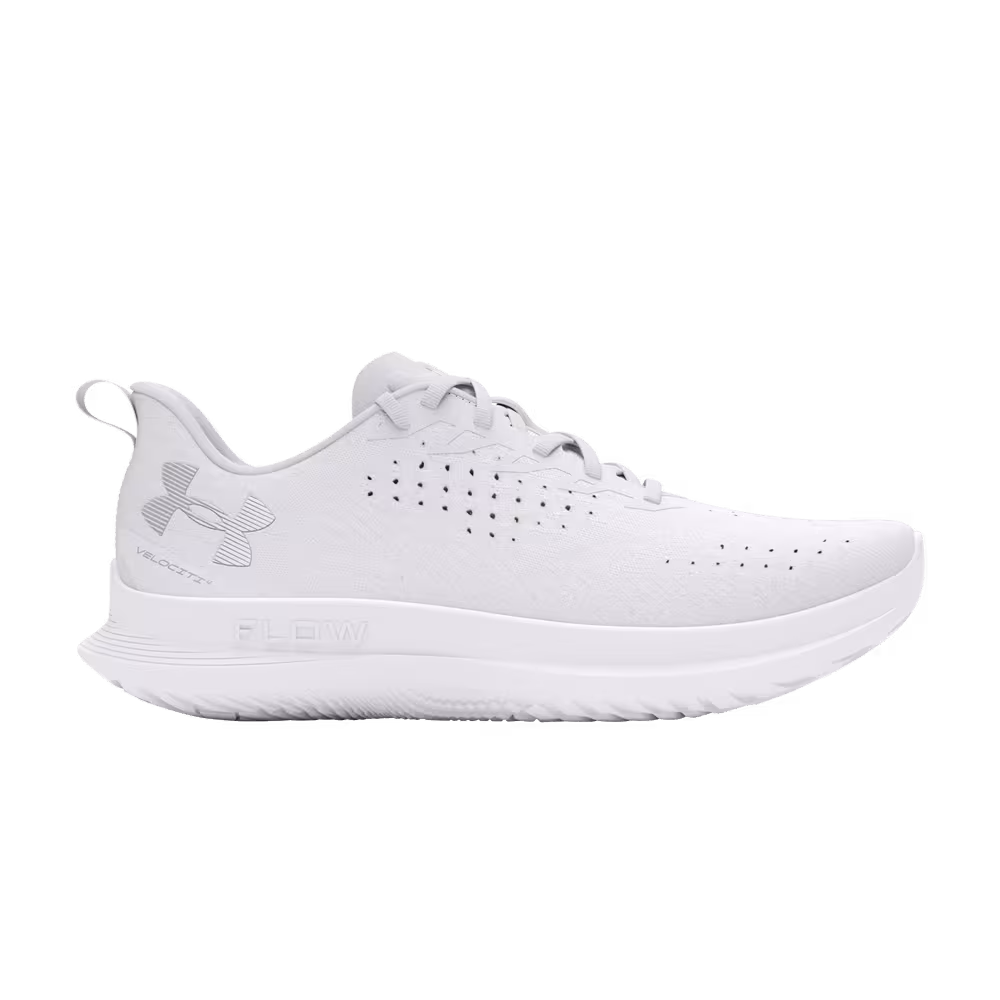 Under Armour Women's Flow Velociti 4 White Metallic Silver