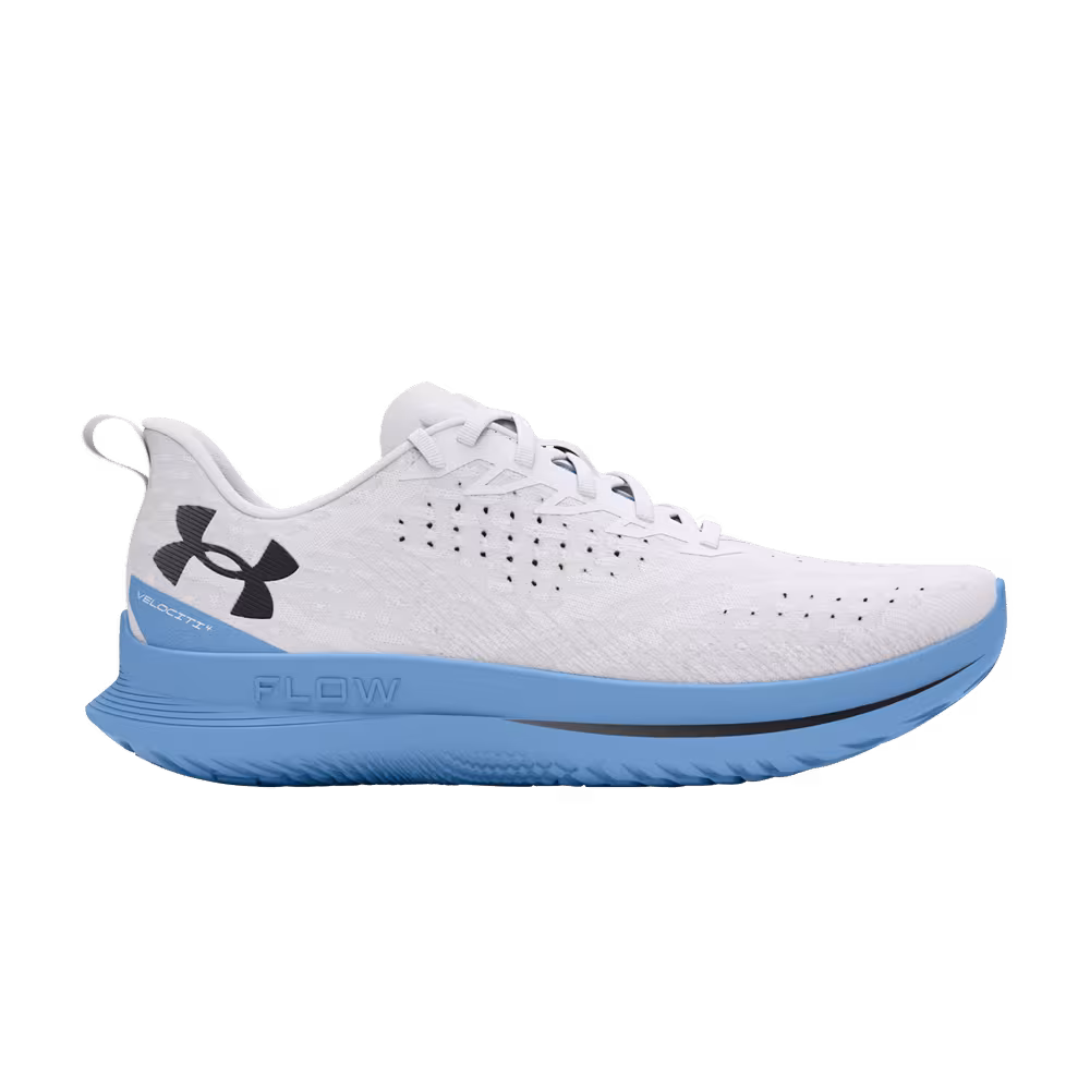 Under Armour Women's Flow Velociti 4 White Horizon Blue
