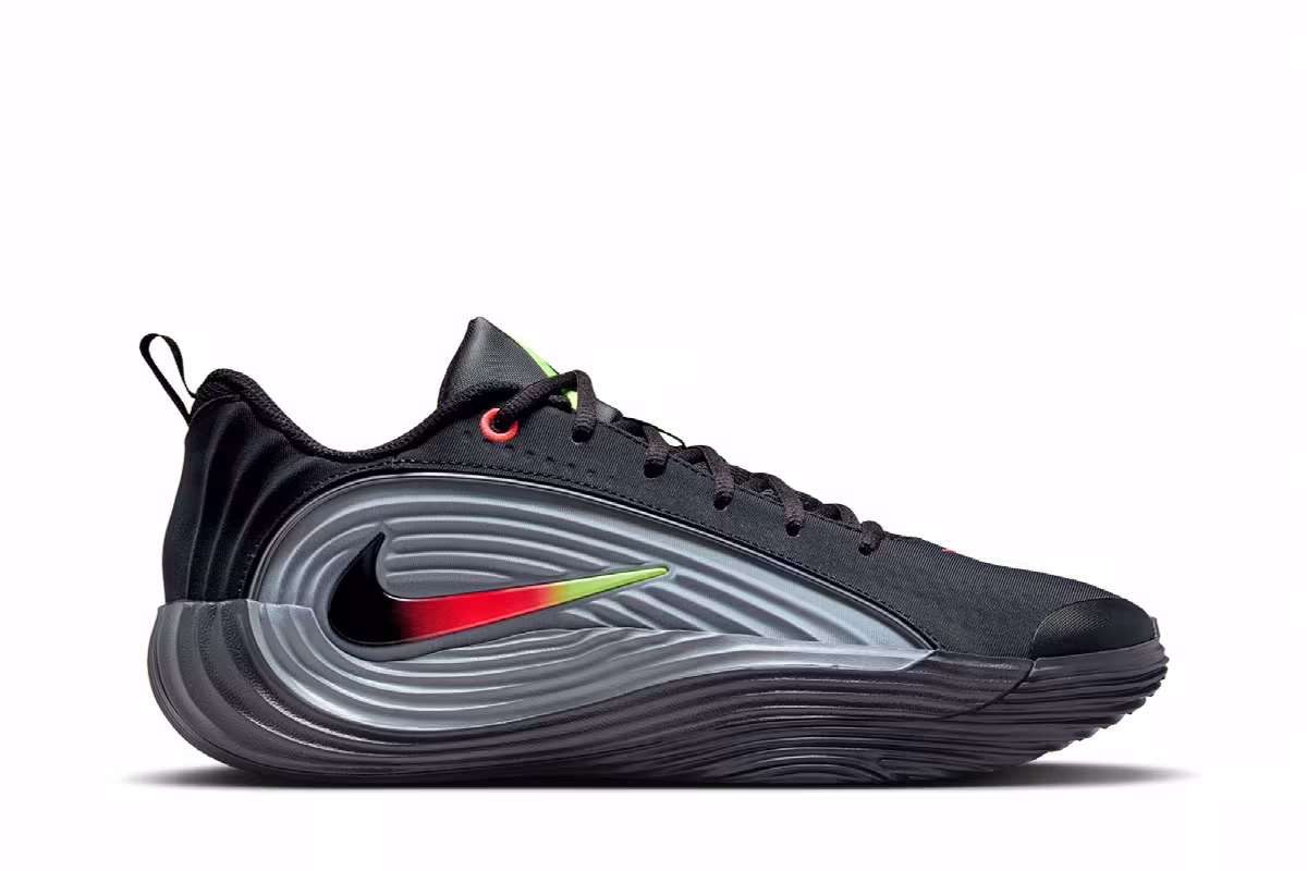Nike Giannis Immortality 5 Black Red, view 2