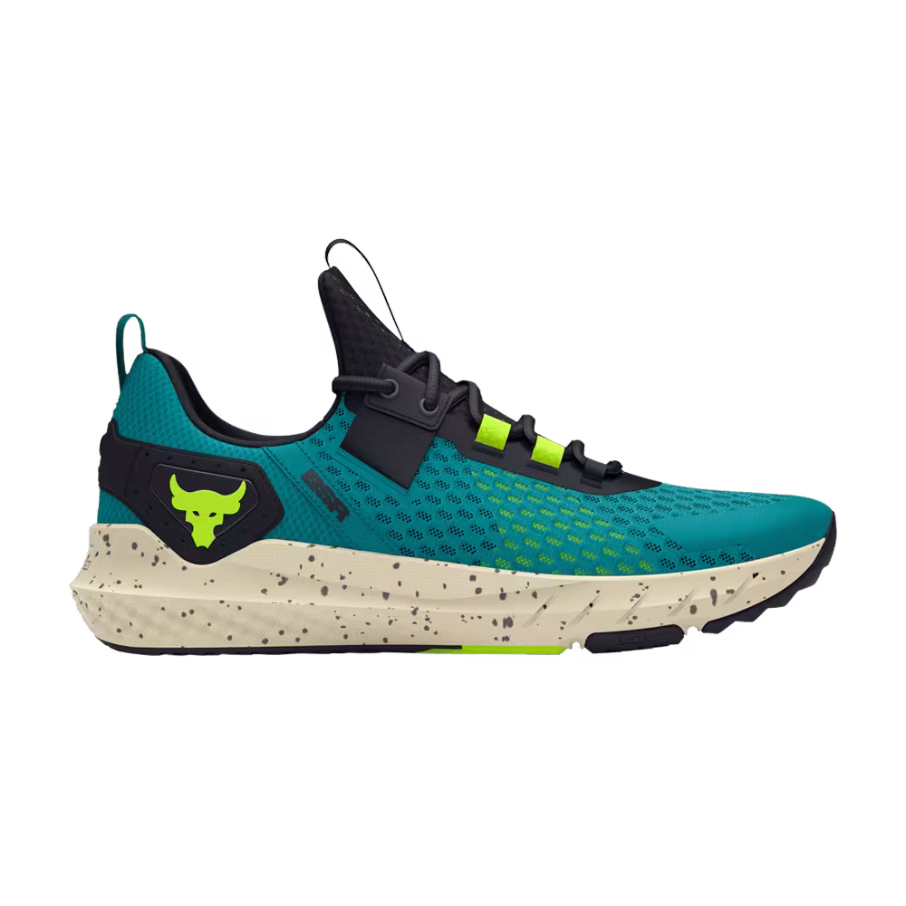 Under Armour Project Rock BSR Circuit Teal Black