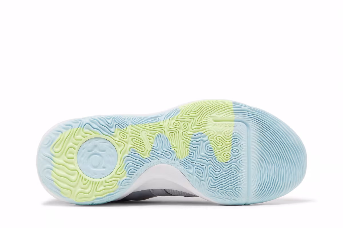 Nike KD Trey 5 X Wolf Grey Barely Volt, view 5
