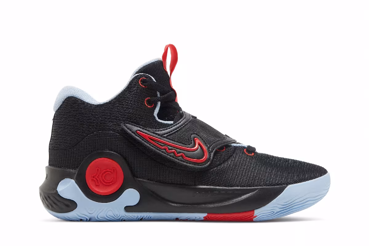 Nike KD Trey 5 X EP Black Light Crimson, view 2