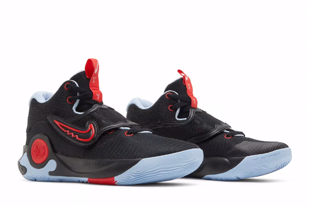 Nike KD Trey 5 X EP Black Light Crimson, view 9