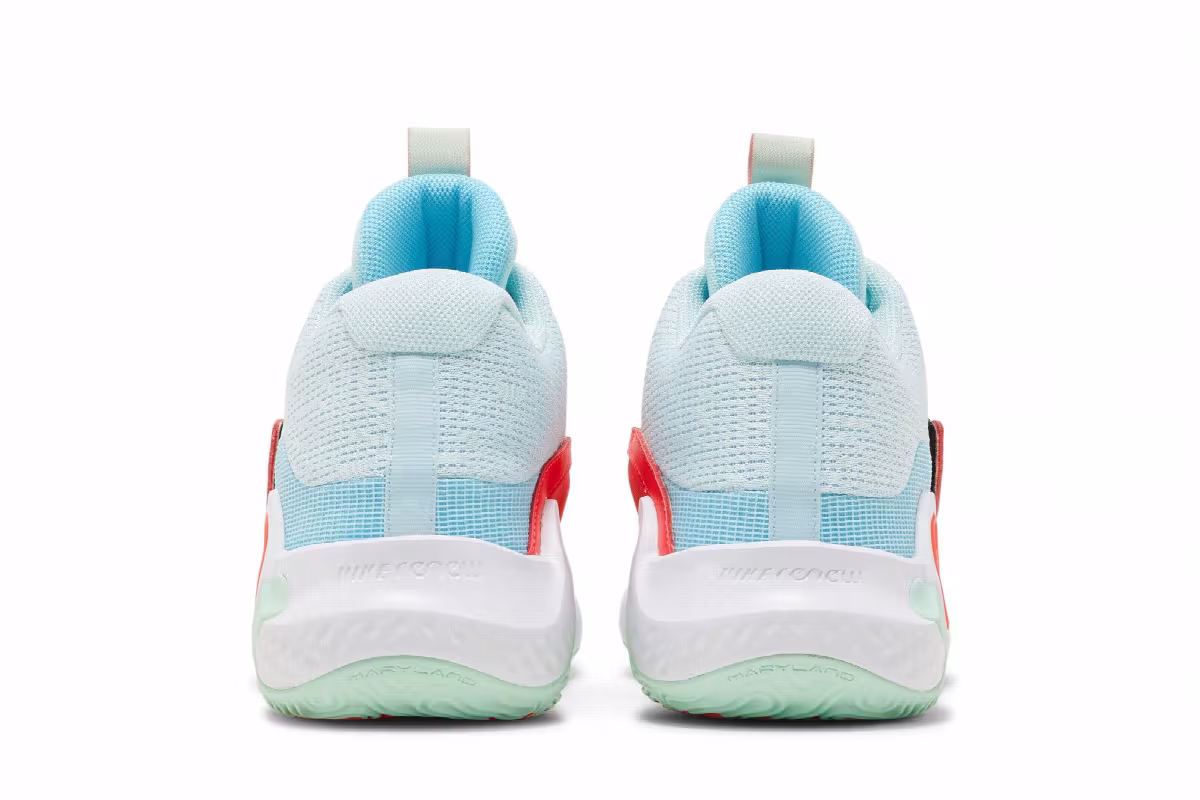 Nike KD Trey 5 X EP Blue Chill Bright Crimson Mint, view 7