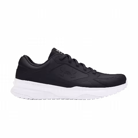 Under Armour Charged Edge Leather 'Black White'