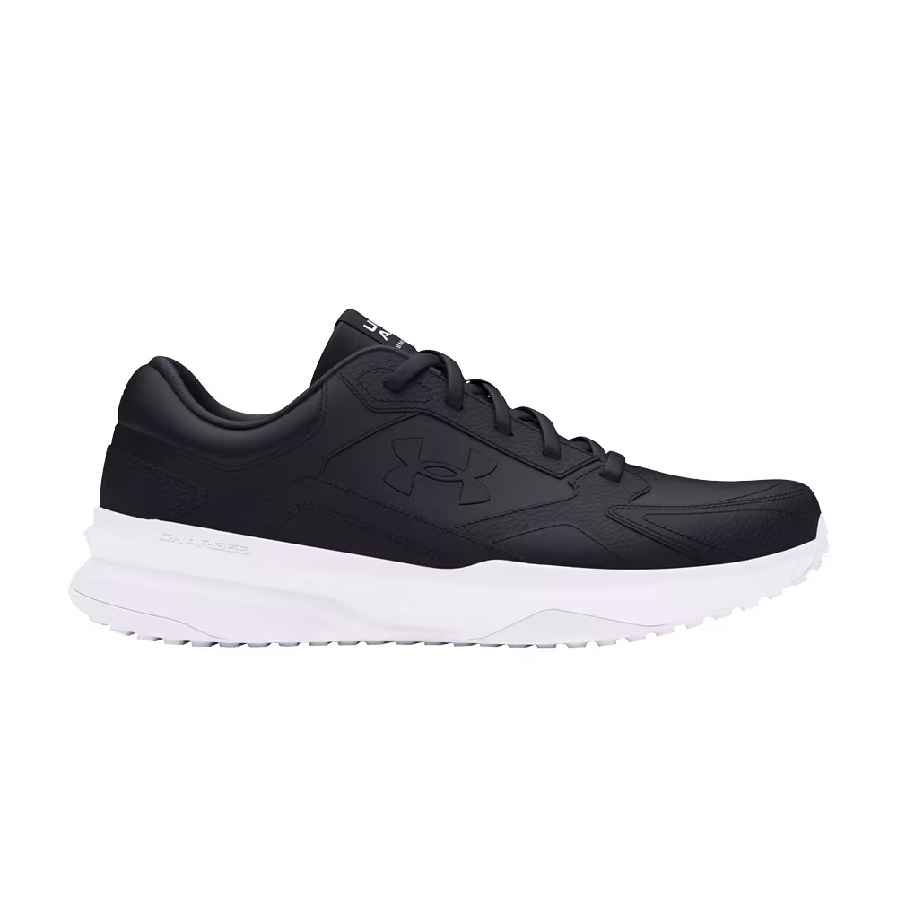 Under Armour Charged Edge Leather Black White