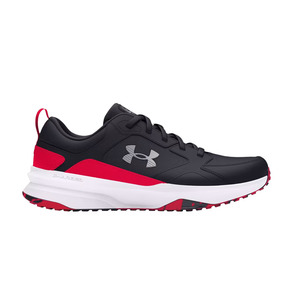 Under Armour Charged Edge 4E Wide Black Red
