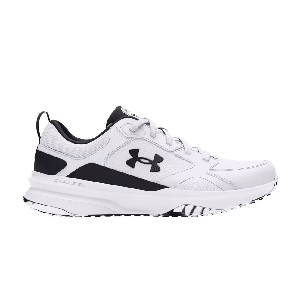 Under Armour Charged Edge 4E Wide White Black