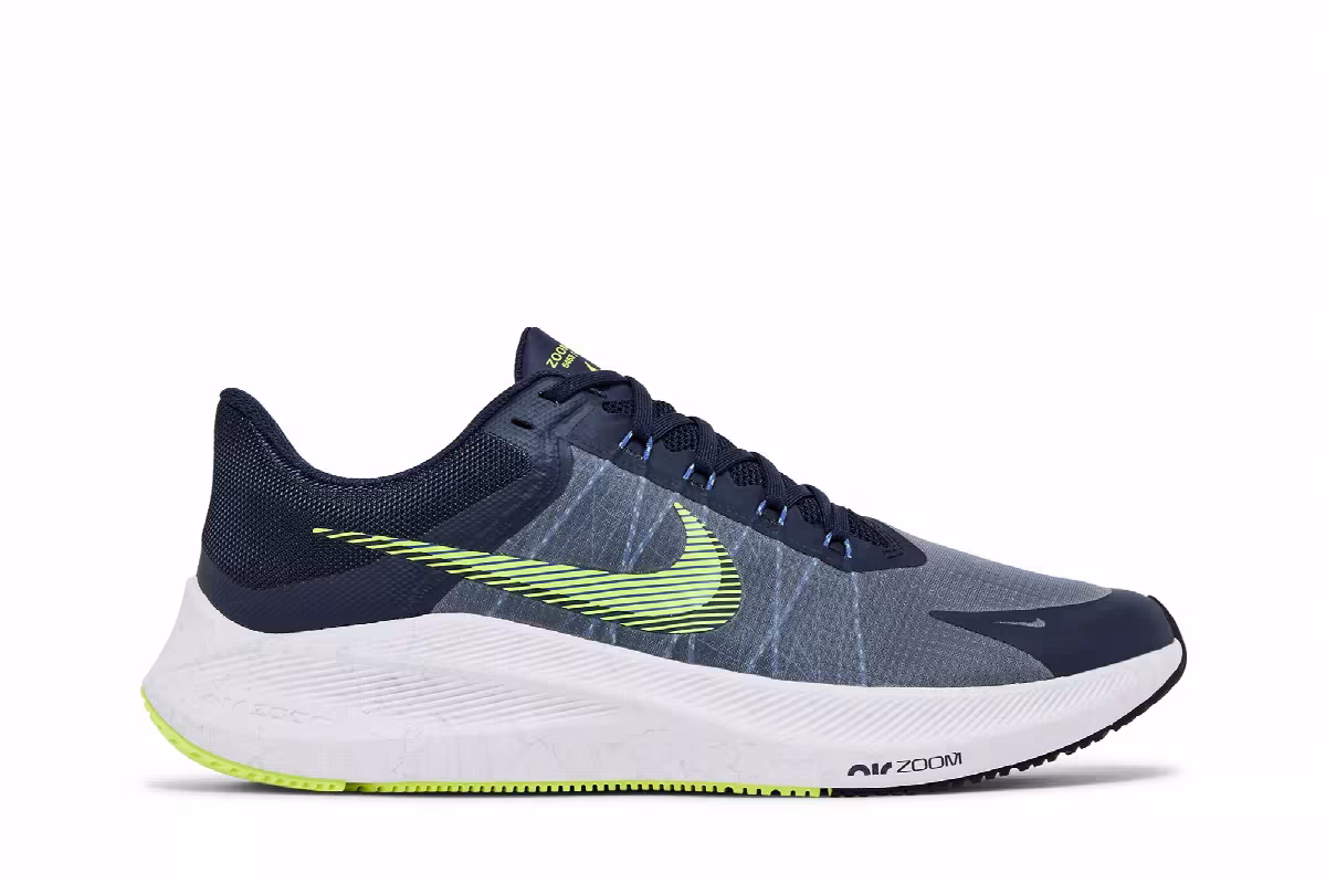 Nike Zoom Winflo 8 Midnight Navy Volt, view 2