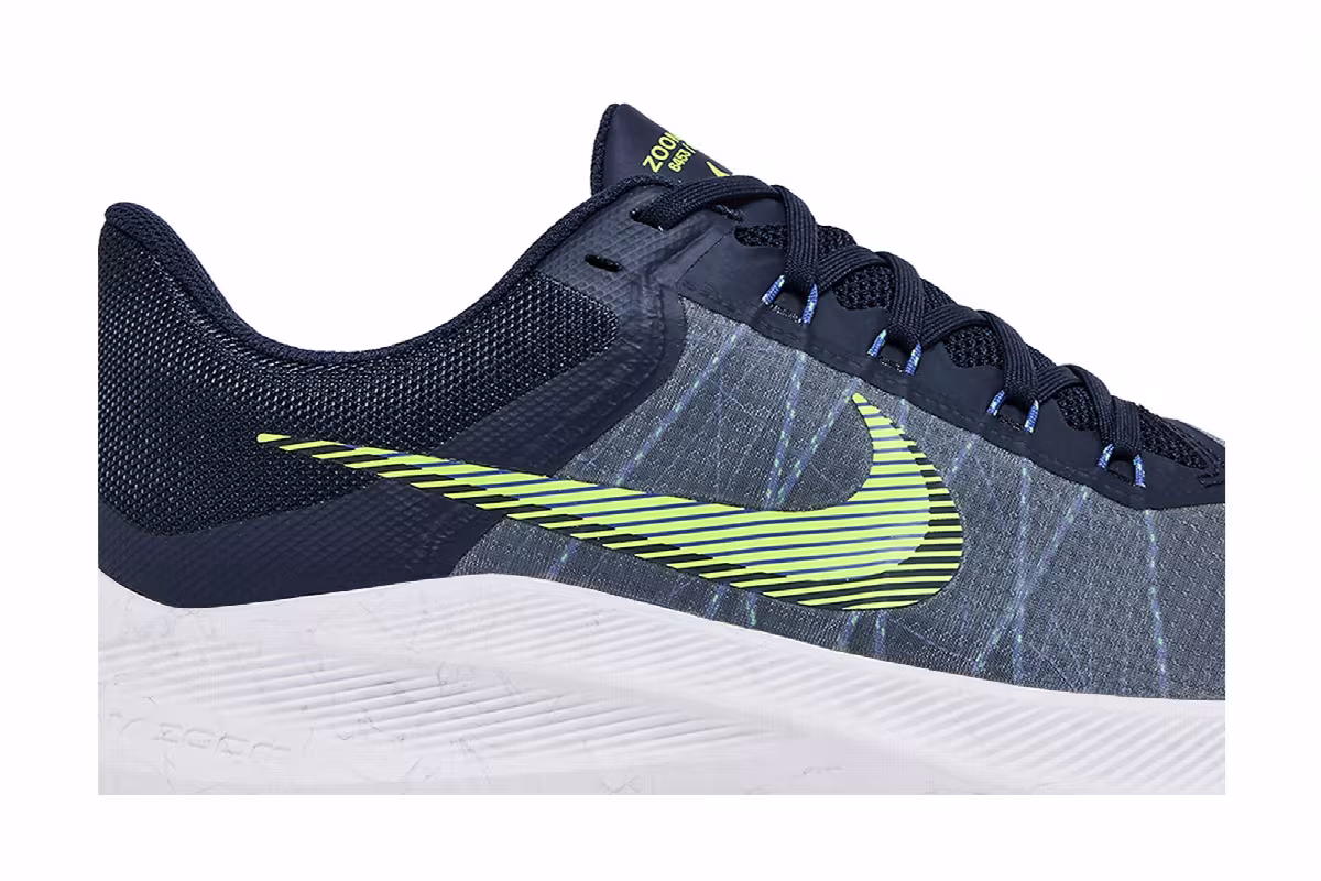 Nike Zoom Winflo 8 Midnight Navy Volt, view 3