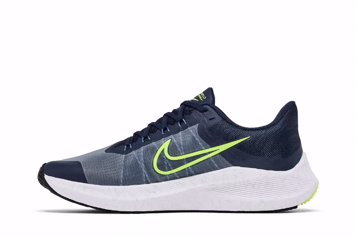 Nike Zoom Winflo 8 Midnight Navy Volt, view 4