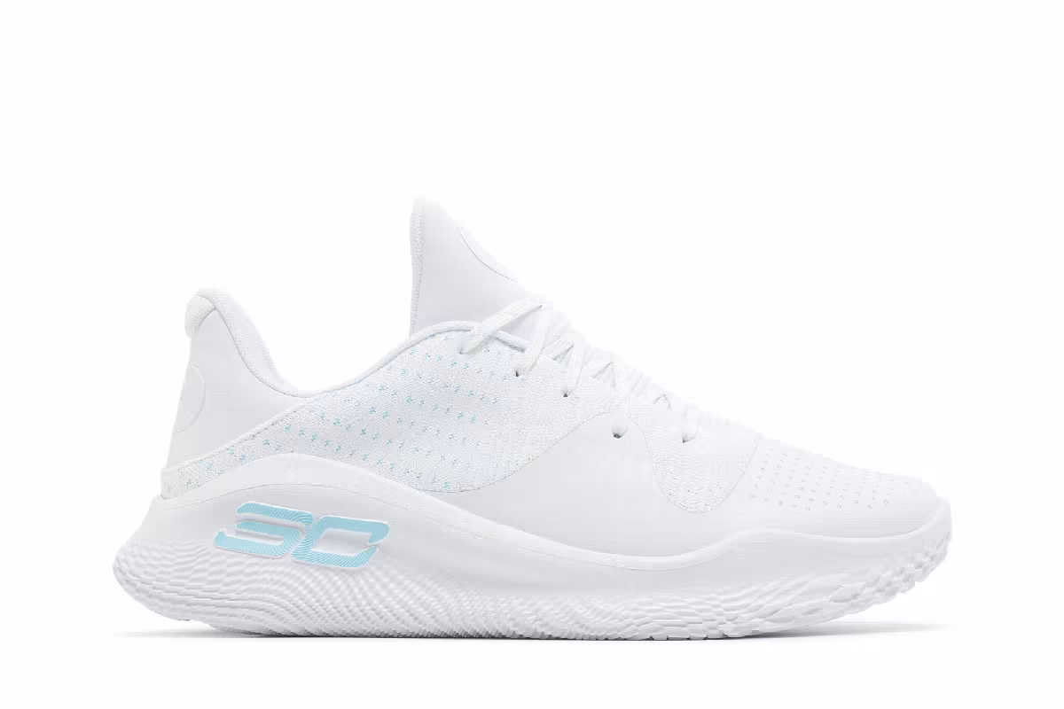 Under Armour Curry 4 Low FloTro April Showers, view 2