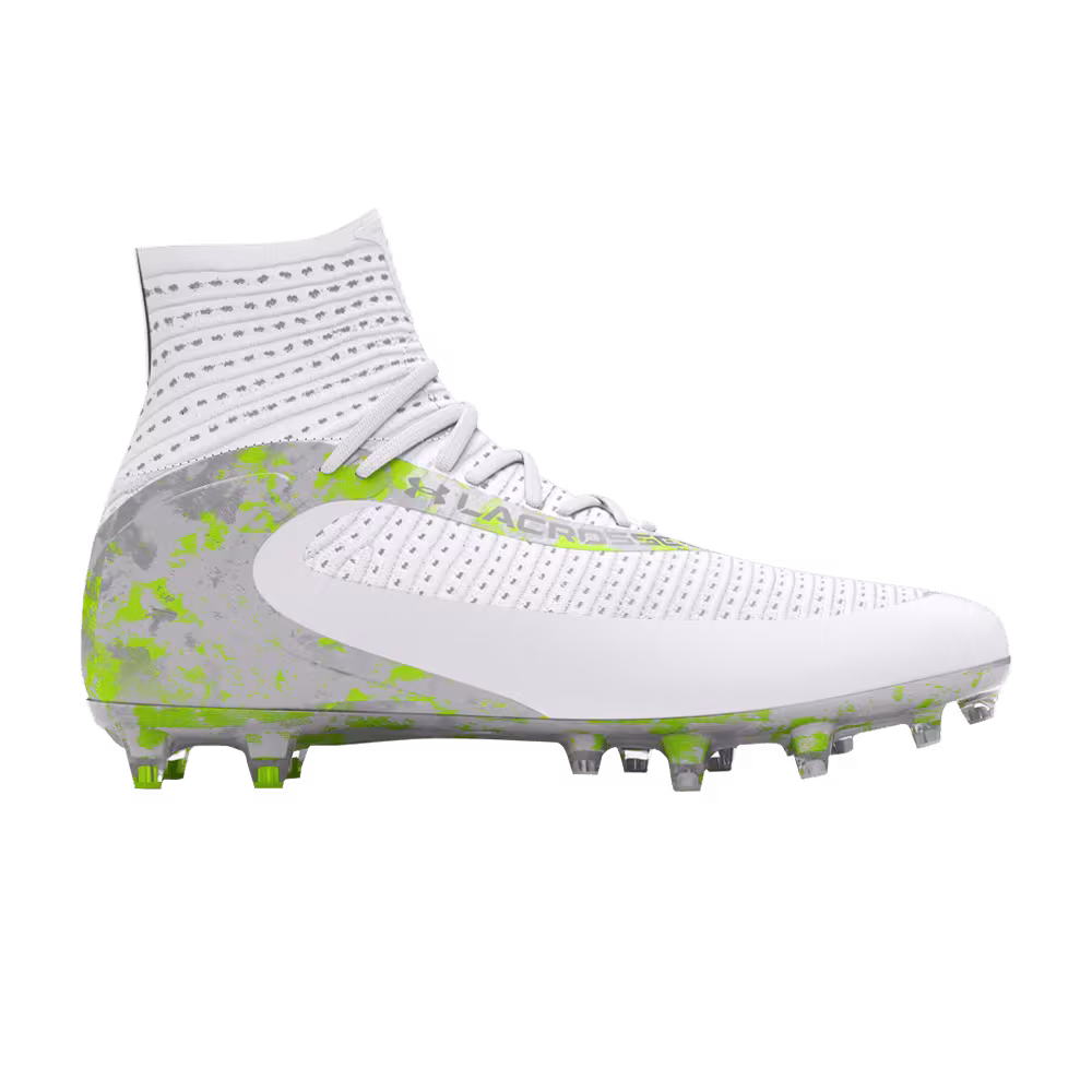 Under Armour Highlight LAX MC White Grey Green Camo