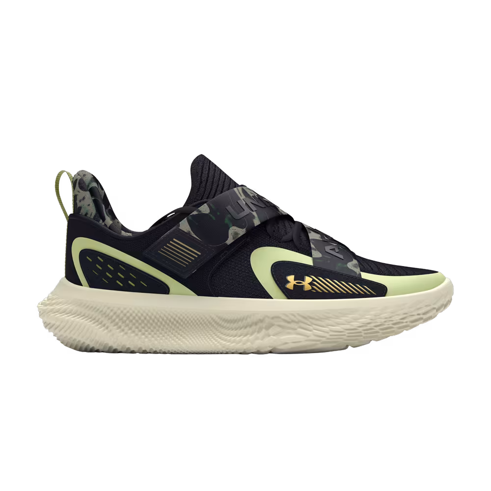 Under Armour Flow FUTR X 4 Black Retro Green Camo