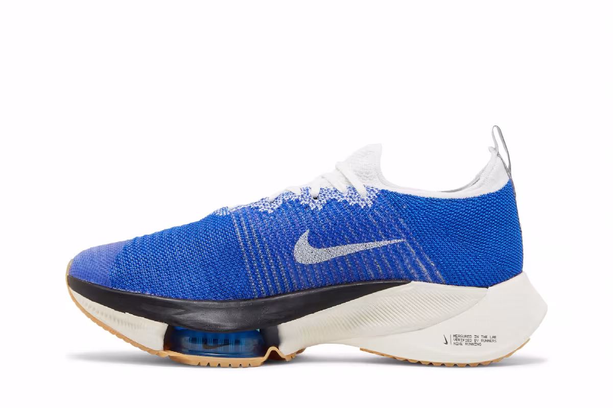 Nike Air Zoom Tempo NEXT% Flyknit Blue Ribbon Sports, view 4