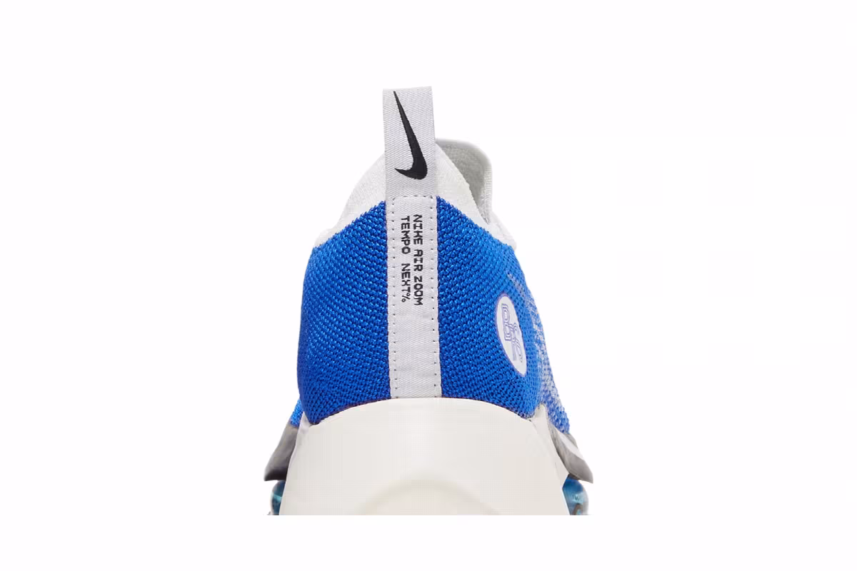 Nike Air Zoom Tempo NEXT% Flyknit Blue Ribbon Sports, view 8