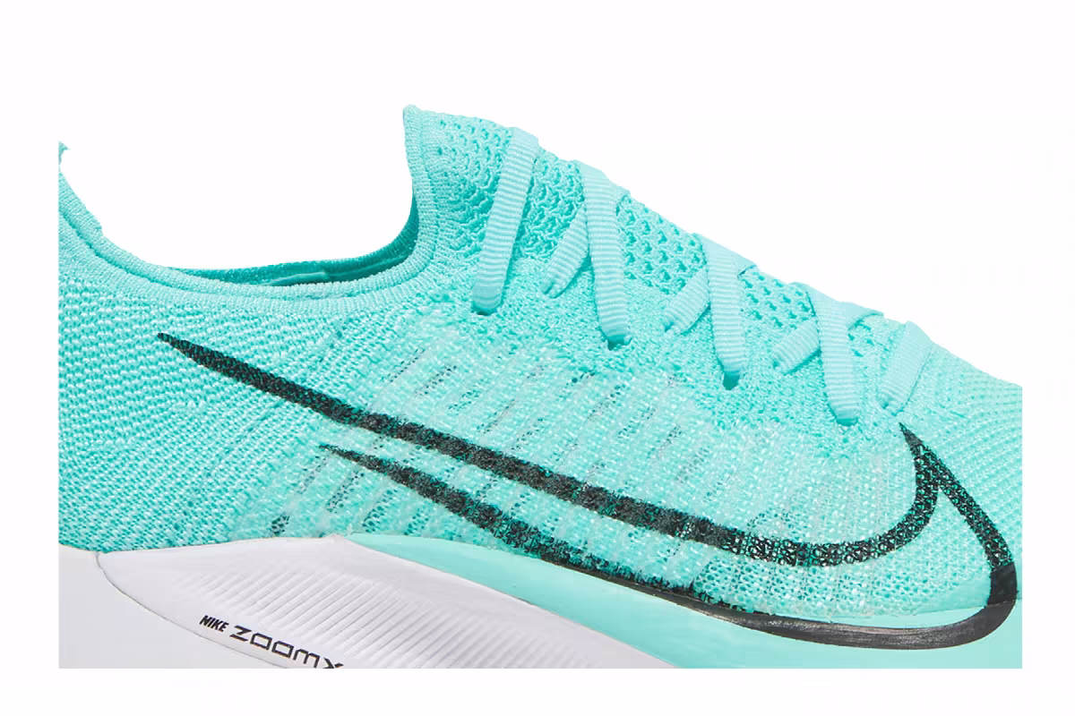 Nike Women's Air Zoom Tempo NEXT% Flyknit Hyper Turquoise, view 3