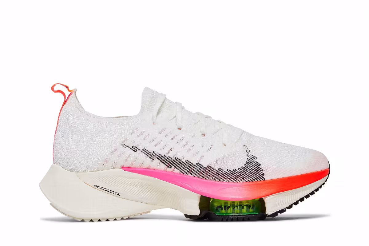 Nike Women's Air Zoom Tempo NEXT% Flyknit Rawdacious, view 2