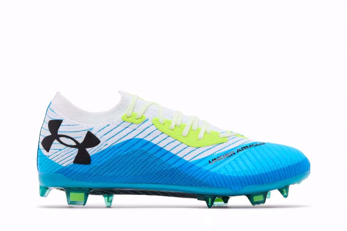 Under Armour Shadow Elite 2 FG White Capri, view 2