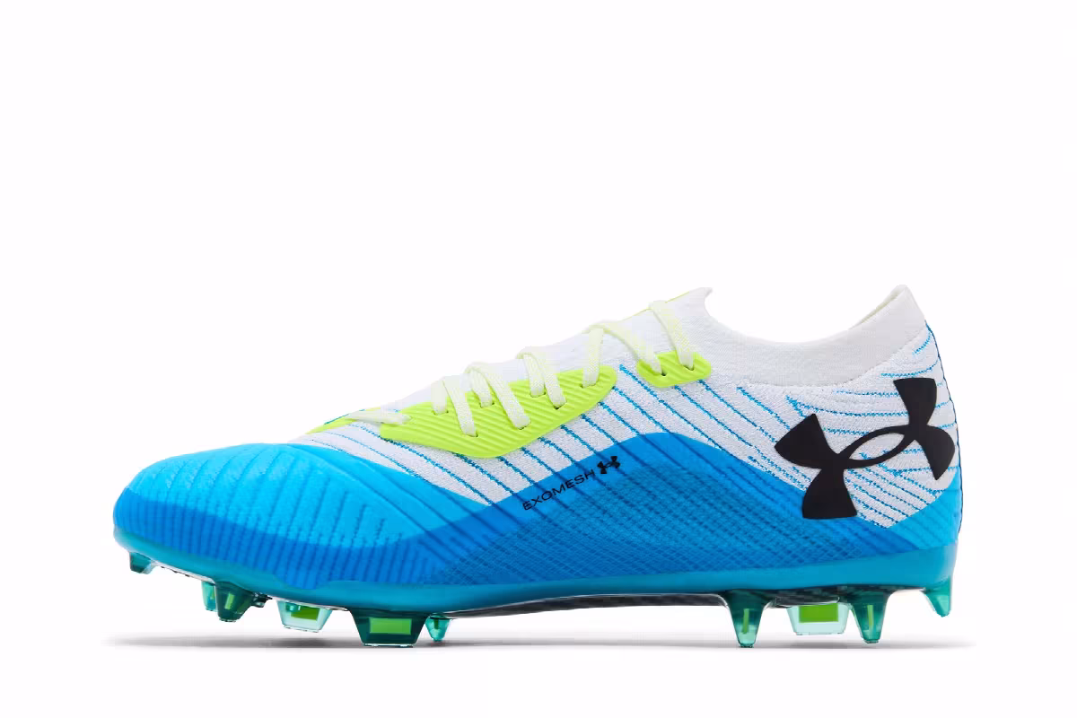 Under Armour Shadow Elite 2 FG White Capri, view 4