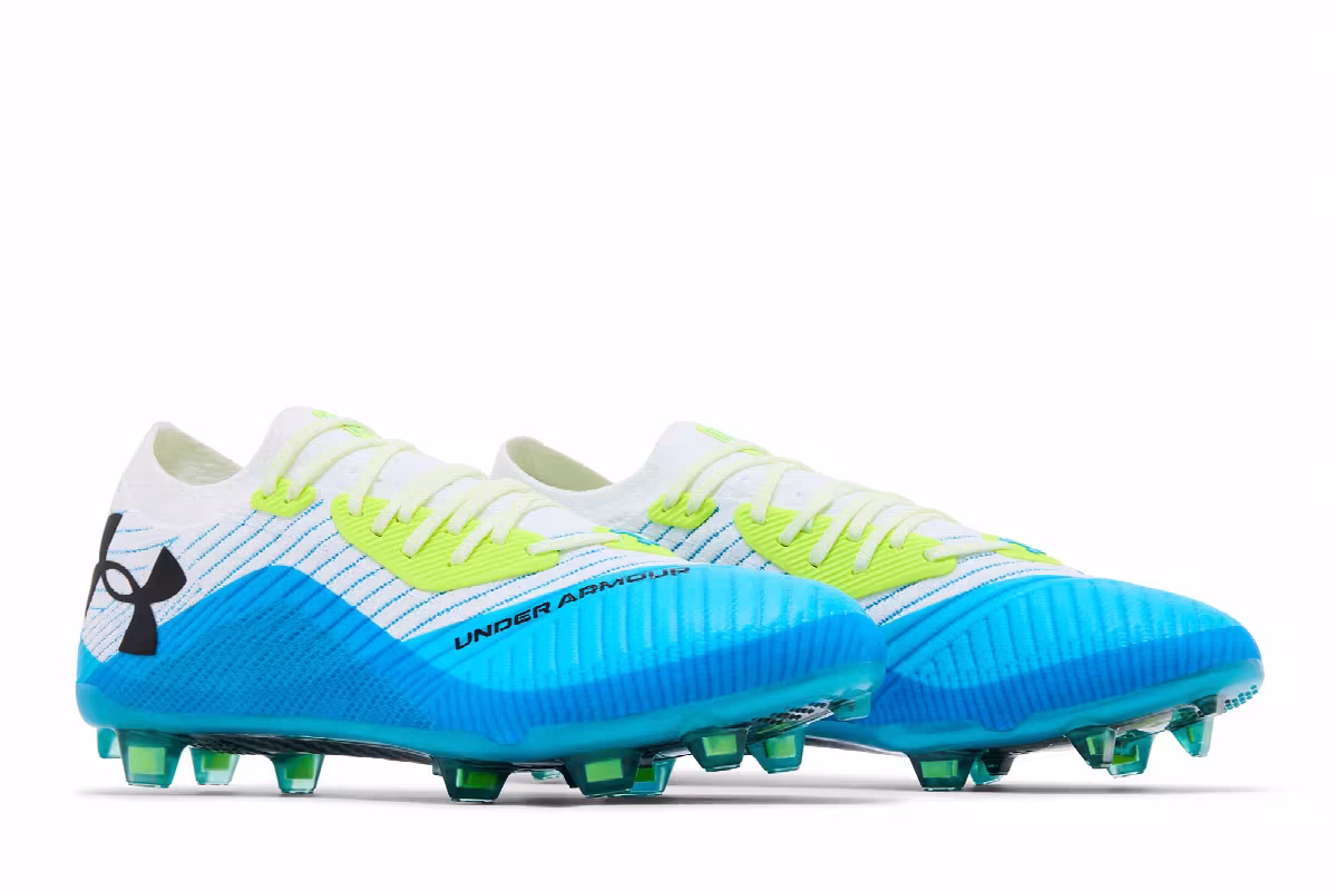 Under Armour Shadow Elite 2 FG White Capri, view 9