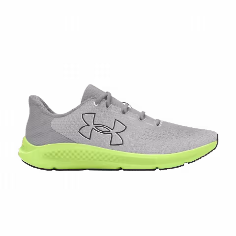Under Armour Wmns Charged Pursuit 3 'Big Logo - Halo Grey Lime'