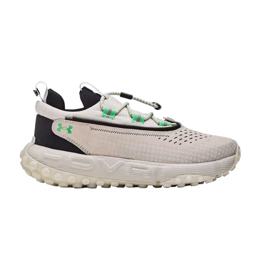 Under Armour HOVR Summit Fat Tire Delta White Clay Green Screen