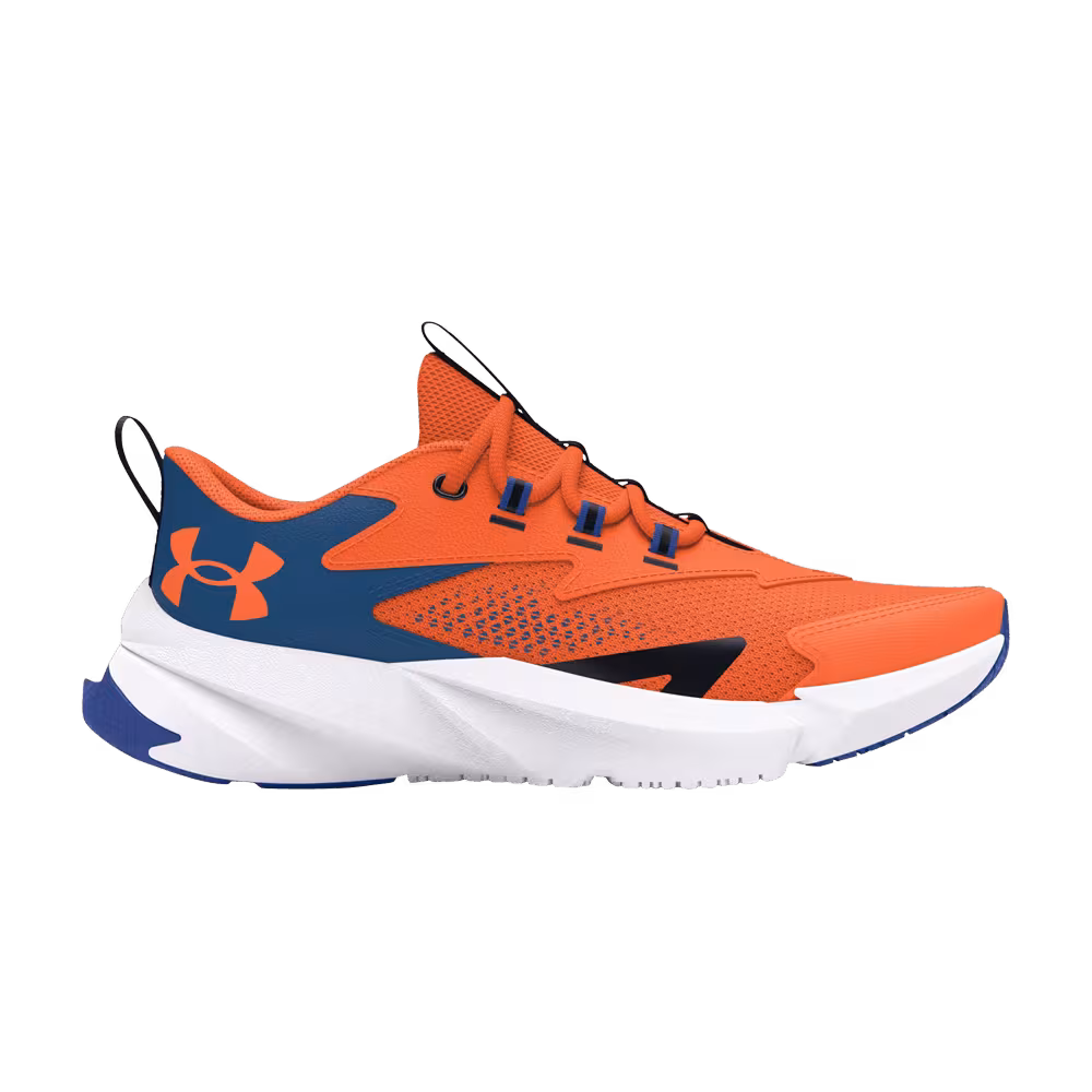 Under Armour Scramjet 6 GS Orange Blast Tech Blue