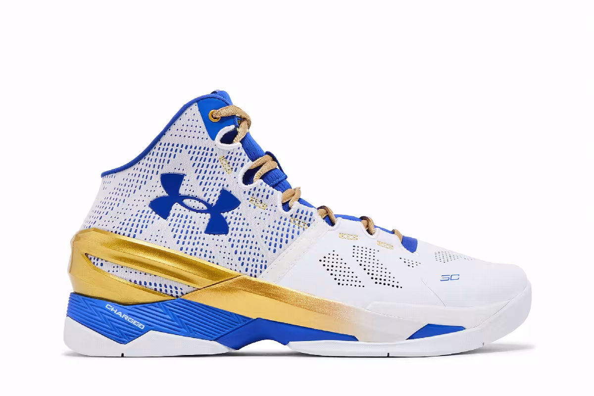 Under Armour Curry 2 Gold Rings 2024, view 2