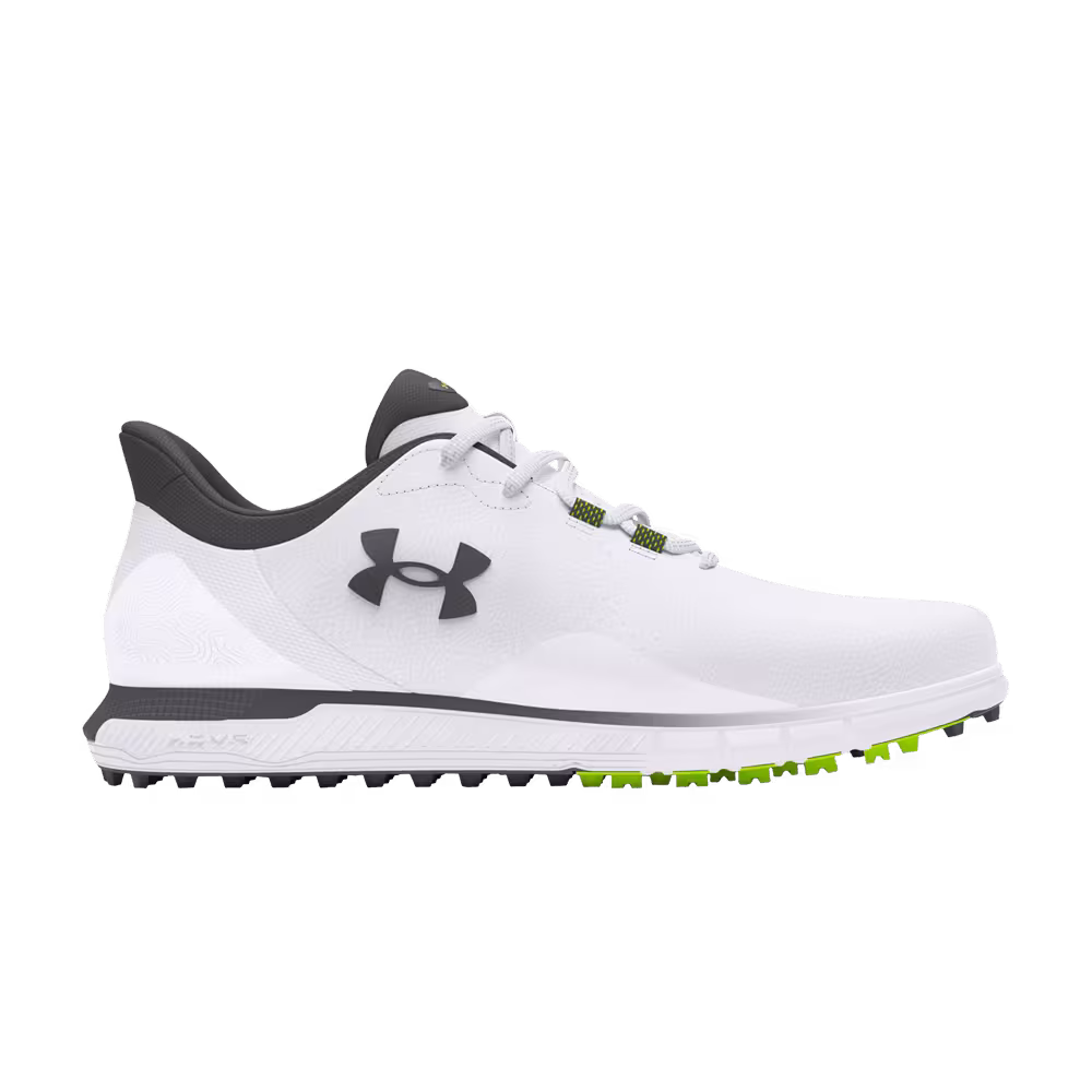 Under Armour Drive Fade Spikeless Golf White Titan Grey