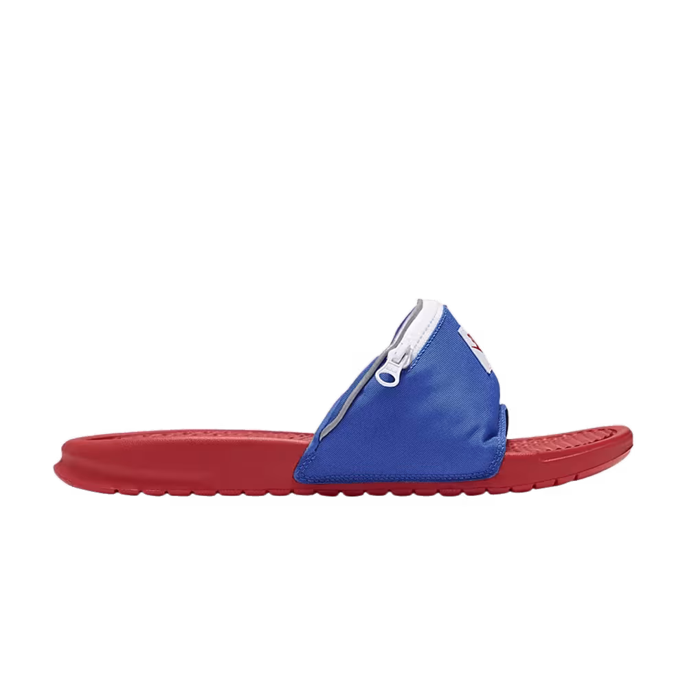 Nike Benassi JDI Fanny Pack Slides Crimson Royal